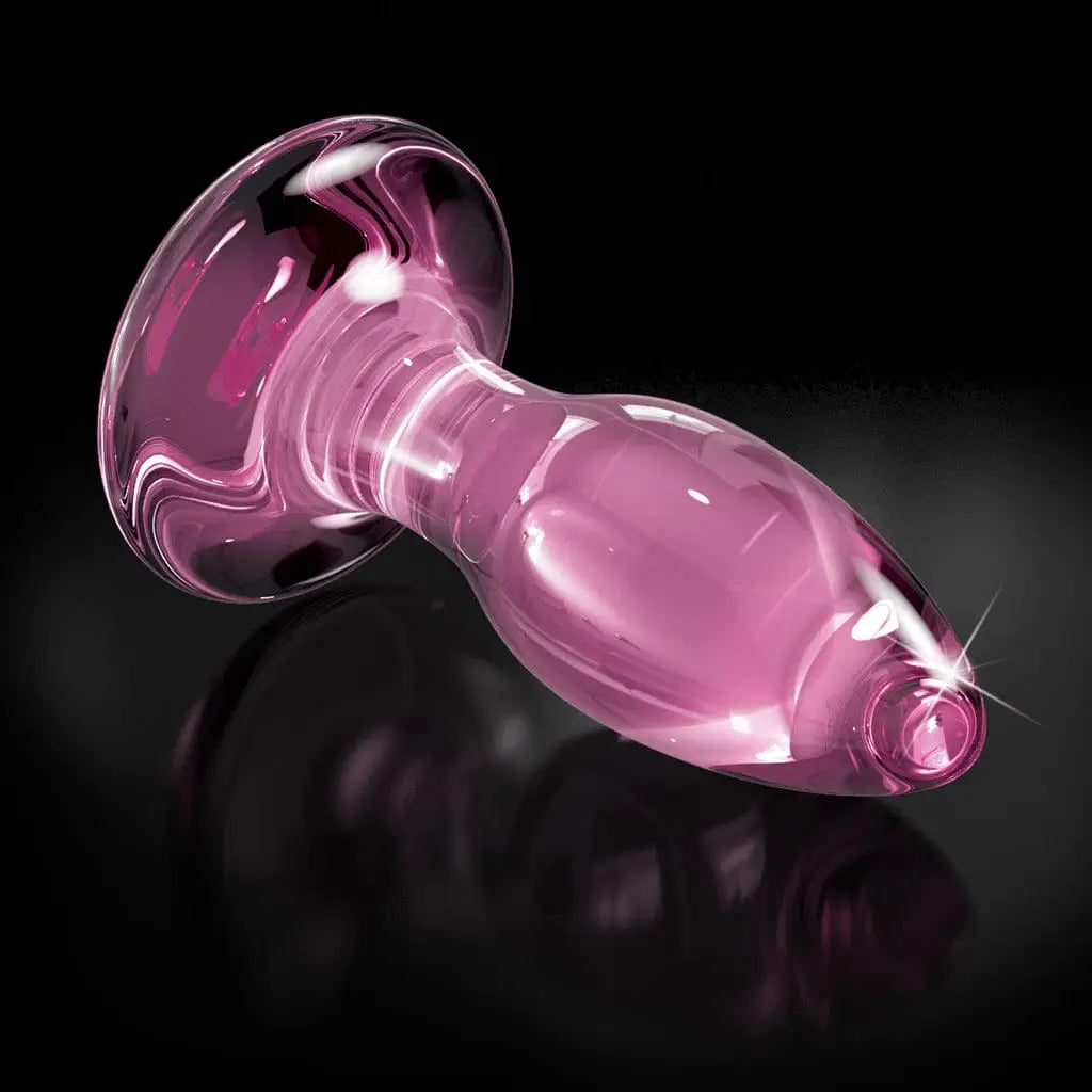 Pipedream® Icicles® No. 90 Glass Suction Cup Anal Plug - Rolik®