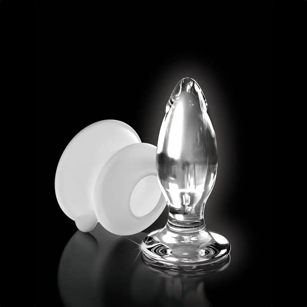 Pipedream® Icicles® No. 91 Glass Suction Cup Anal Plug - Rolik®