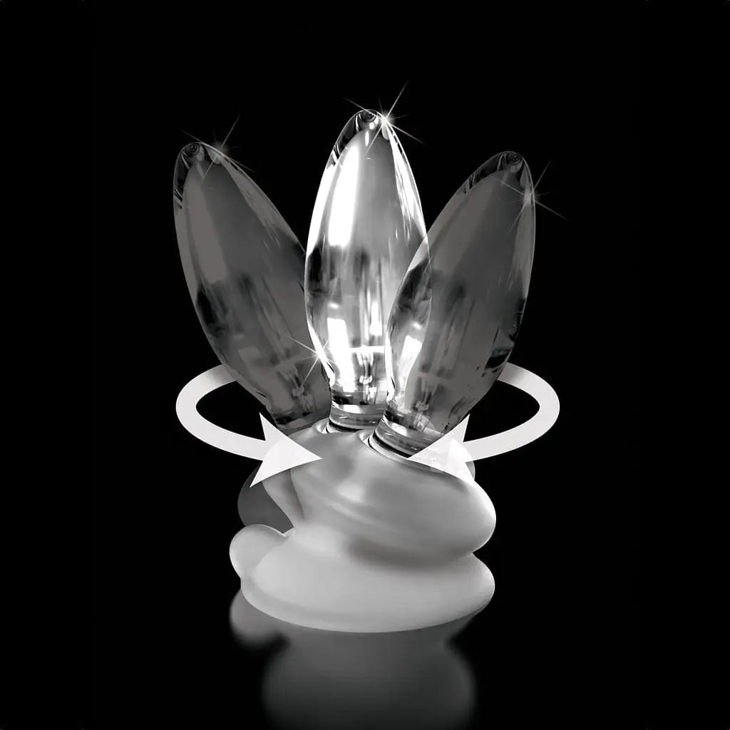 Pipedream® Icicles® No. 91 Glass Suction Cup Anal Plug - Rolik®