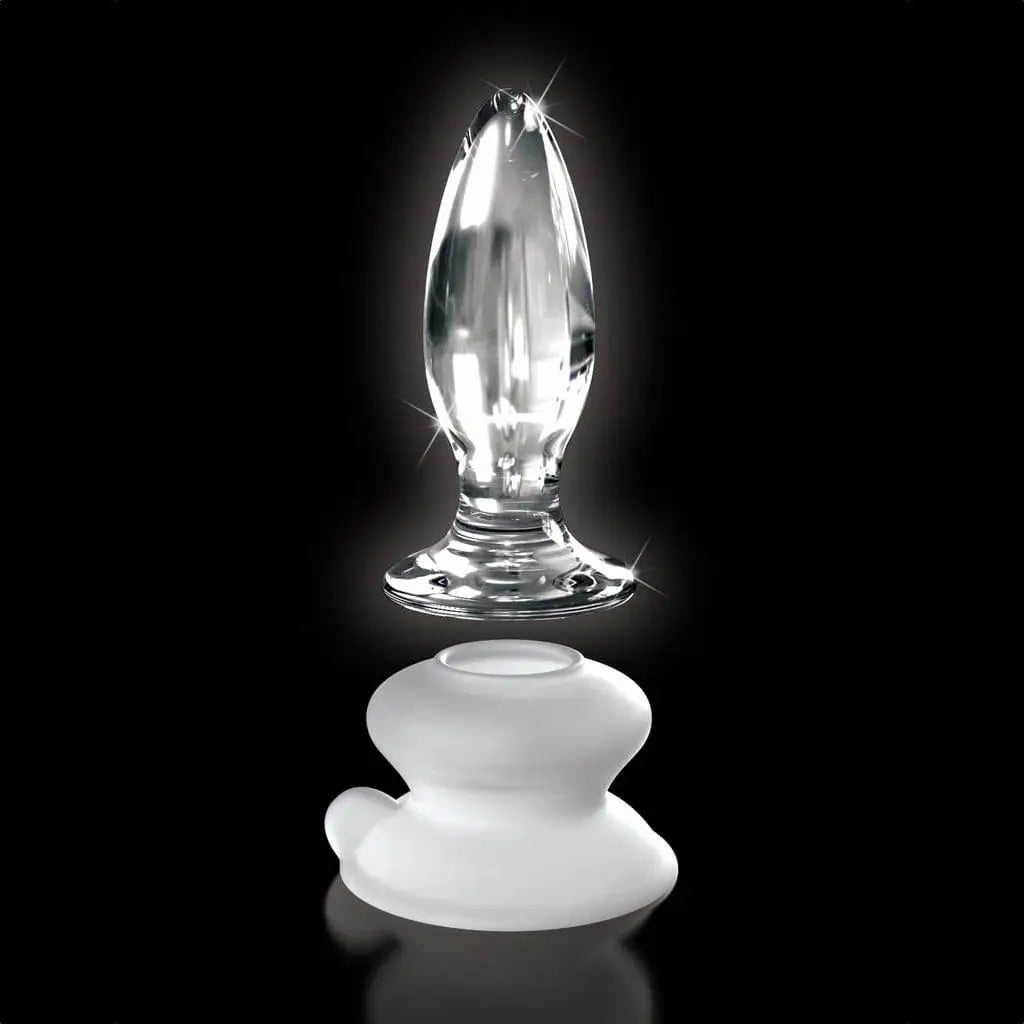 Pipedream® Icicles® No. 91 Glass Suction Cup Anal Plug - Rolik®