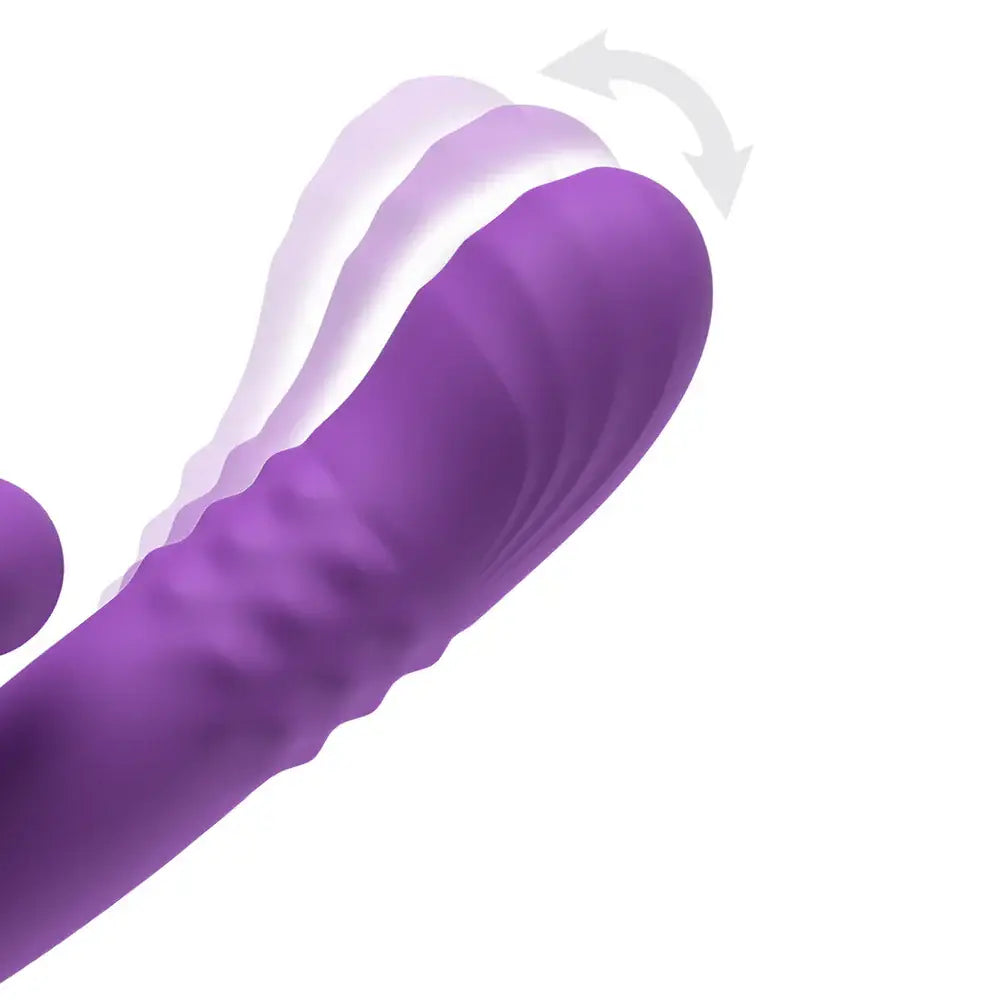 Pipedream® Pipedream Fantasy For Her Harmoni Pro, Quad-Motor Rabbit Vibrator with Expanding Beads Purple