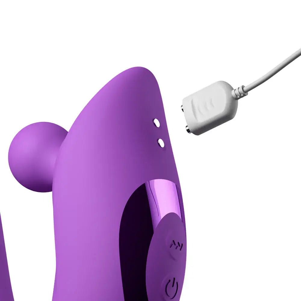 Pipedream® Pipedream Fantasy For Her Harmoni Pro, Quad-Motor Rabbit Vibrator with Expanding Beads Purple