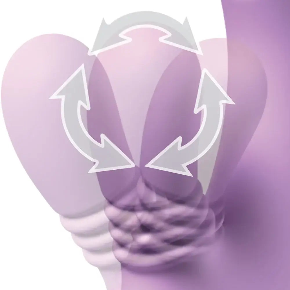 Pipedream® Pipedream Fantasy For Her IntiMotion Flutter Pro Rabbit Vibrator | 4-Motor Lavender