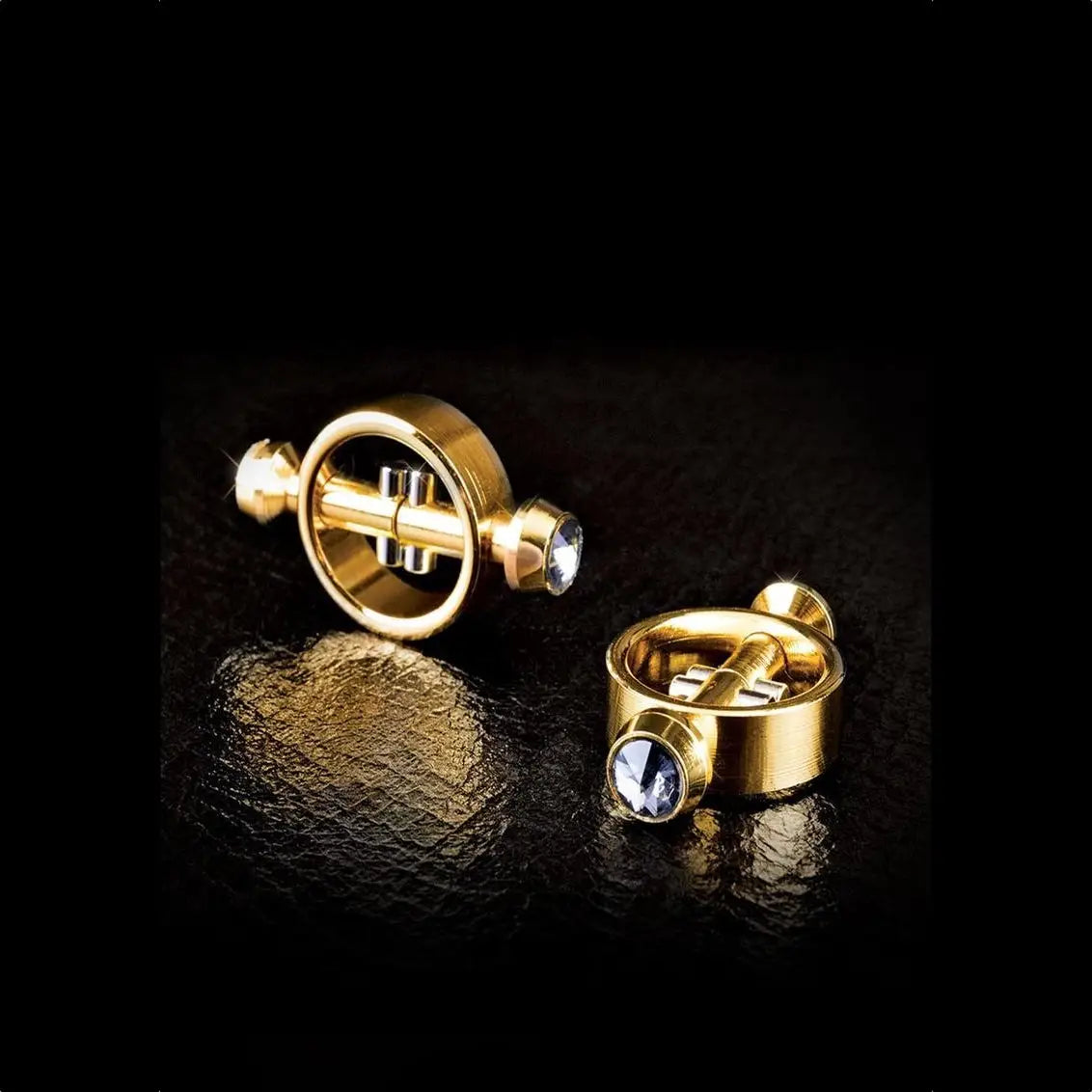 Pipedream® Pipedream Fetish Fantasy Gold Magnetic Clamps