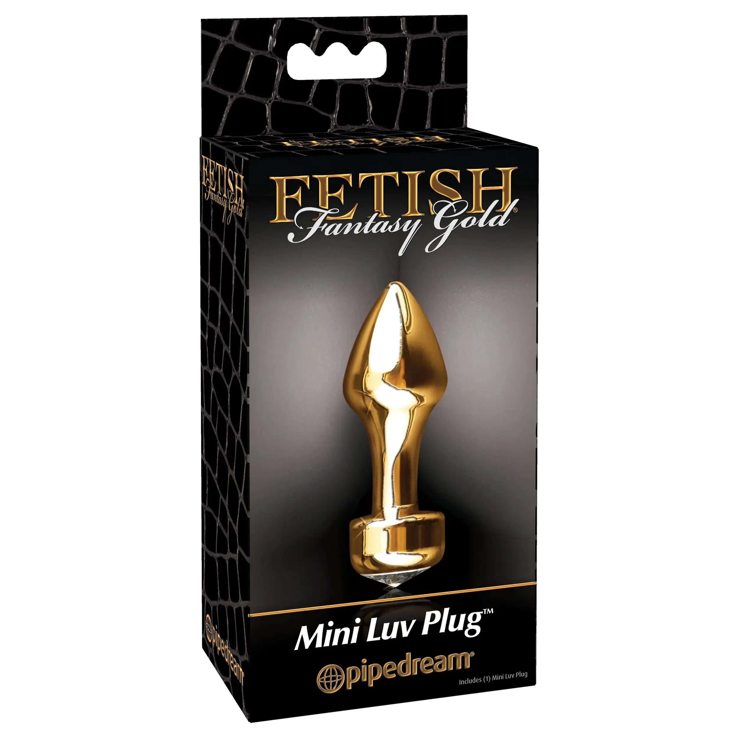 Pipedream® Pipedream Fetish Fantasy Gold Metal Mini Luv Plug
