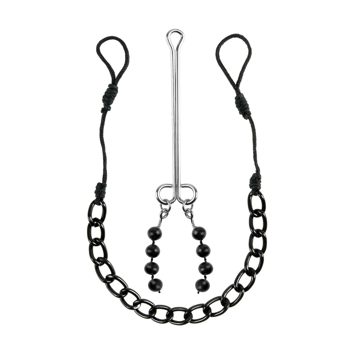 Pipedream® Pipedream Fetish Fantasy Series Adjustable Nipple & Clitoral Jewelry Set Black