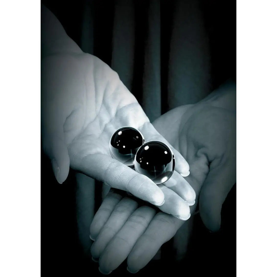 Pipedream® Pipedream Fetish Fantasy Series Black Glass Ben Wa Balls Medium