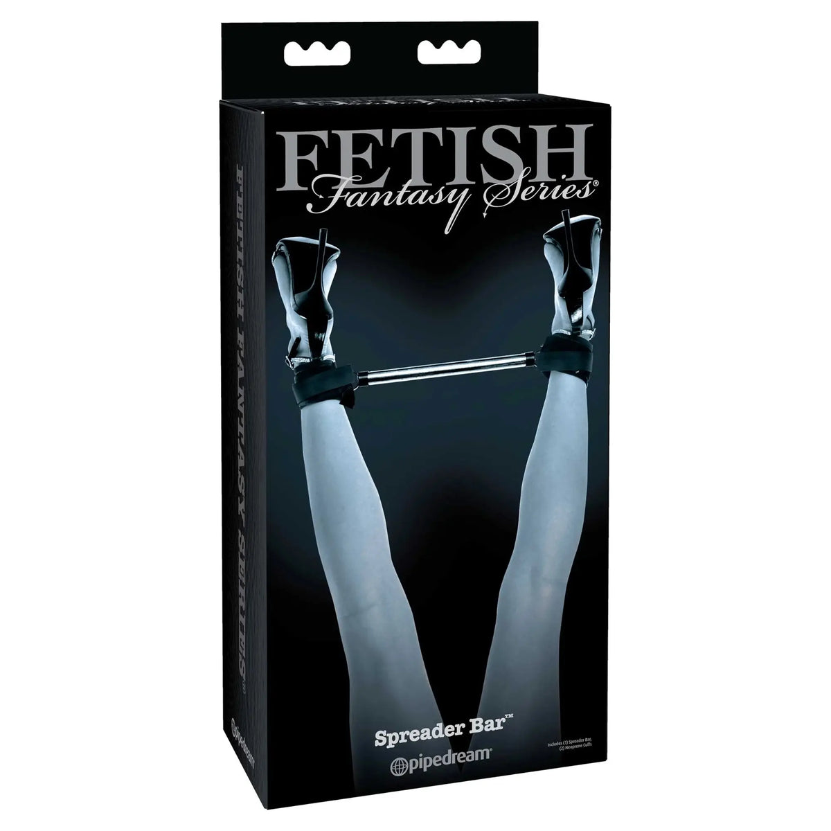 Pipedream® Pipedream Fetish Fantasy Series Limited Edition Spreader Bar Black