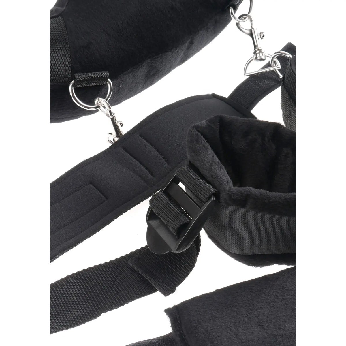 Pipedream® Pipedream Fetish Fantasy Series Position Master with Cuffs – Adjustable Restraint System Black