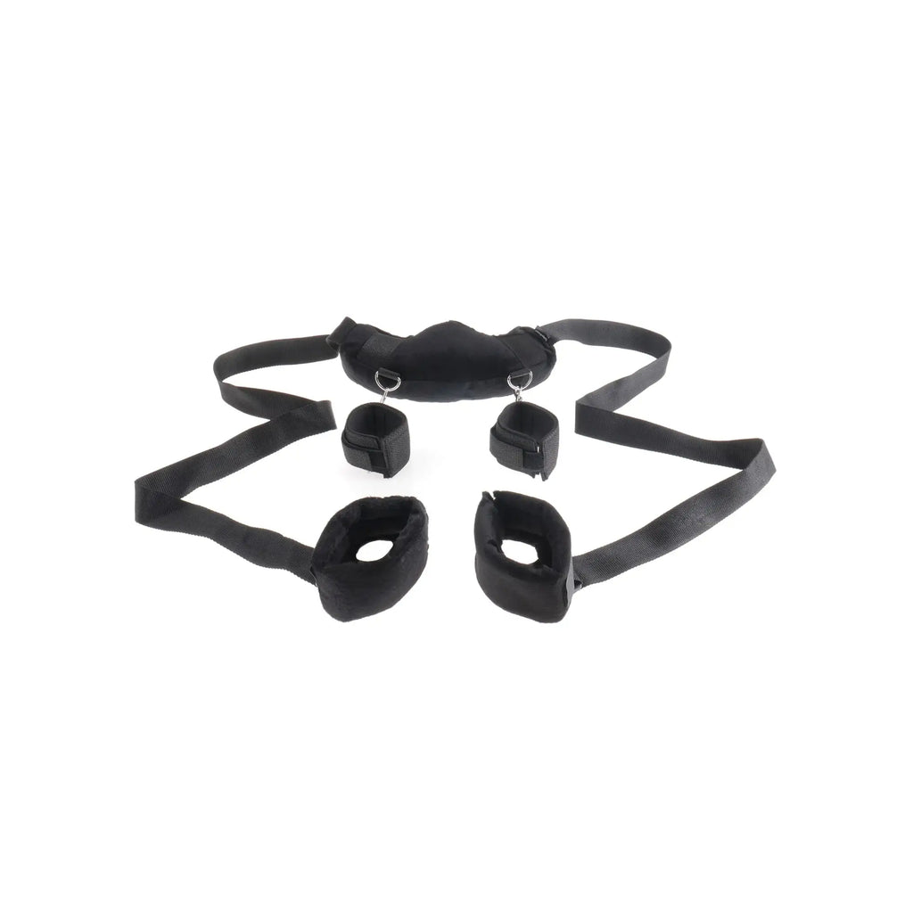 Pipedream® Pipedream Fetish Fantasy Series Position Master with Cuffs – Adjustable Restraint System Black