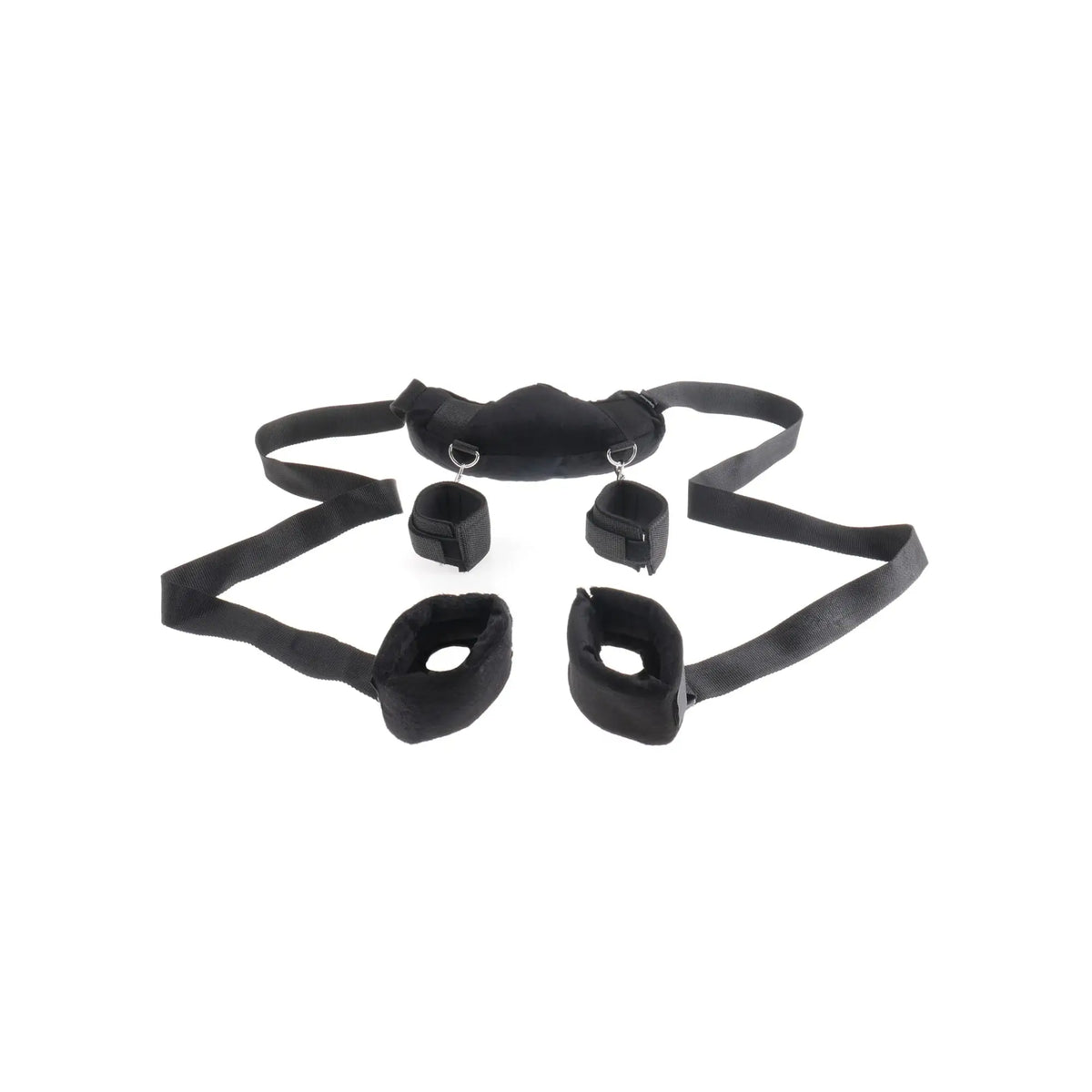 Pipedream® Pipedream Fetish Fantasy Series Position Master with Cuffs – Adjustable Restraint System Black