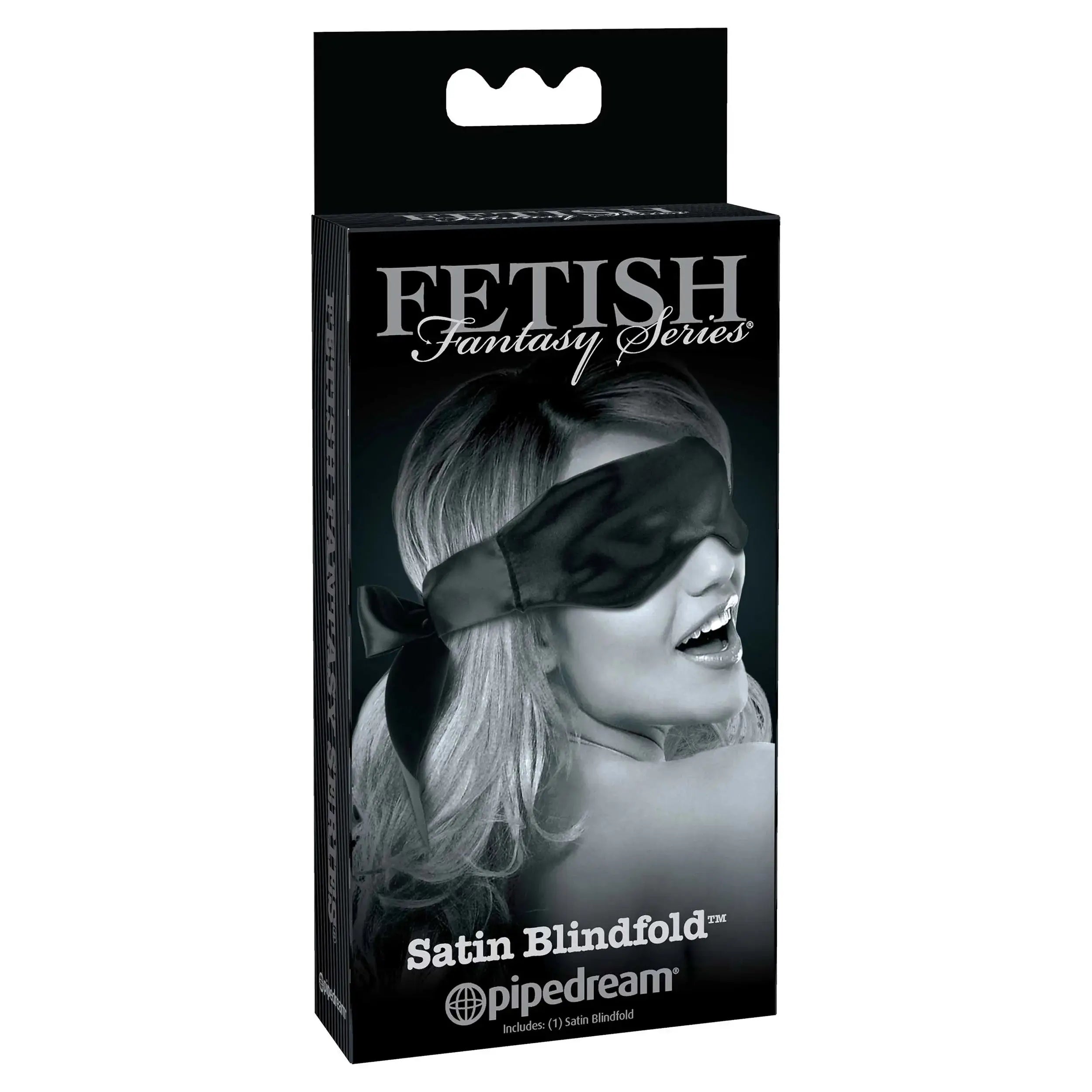 Pipedream® Pipedream Fetish Fantasy Series Satin Blindfold Black