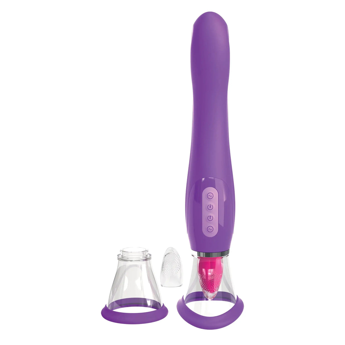 Pipedream® Pipedream Her Ultimate Pleasure Multi-Function Vibrator with Suction & G-Spot Stimulation Purple