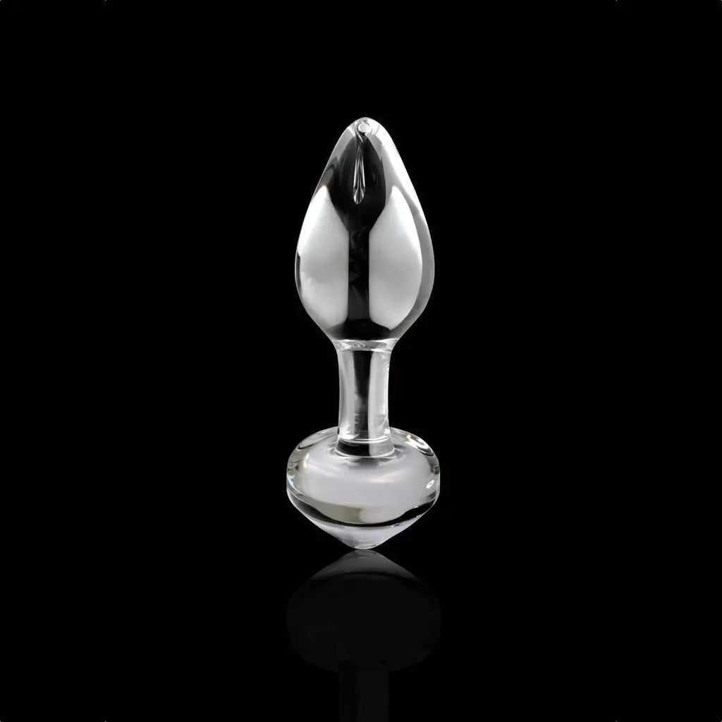 Pipedream® Pipedream Icicles No. 44 Glass Butt Plug – Beginner-Friendly Anal
