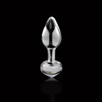 Pipedream® Pipedream Icicles No. 44 Glass Butt Plug – Beginner-Friendly Anal