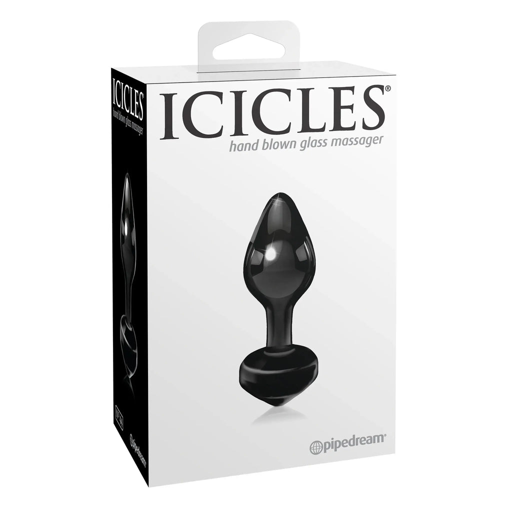 Pipedream® Pipedream Icicles No. 44 Glass Butt Plug – Beginner-Friendly Anal