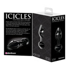 Pipedream® Pipedream Icicles No. 44 Glass Butt Plug – Beginner-Friendly Anal