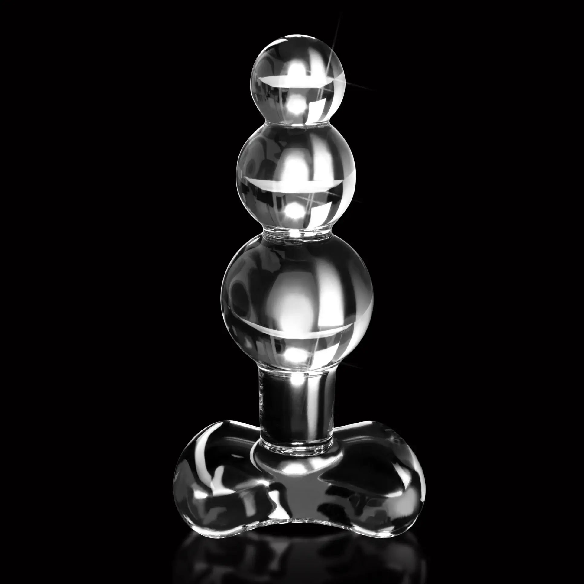 Pipedream® Pipedream Icicles No. 47 Beaded Glass Anal Plug Clear