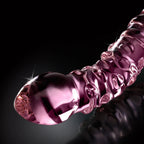 Pipedream® Pipedream Icicles No. 55 Double-Ended Glass Dildo Pink