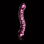 Pipedream® Pipedream Icicles No. 55 Double-Ended Glass Dildo Pink