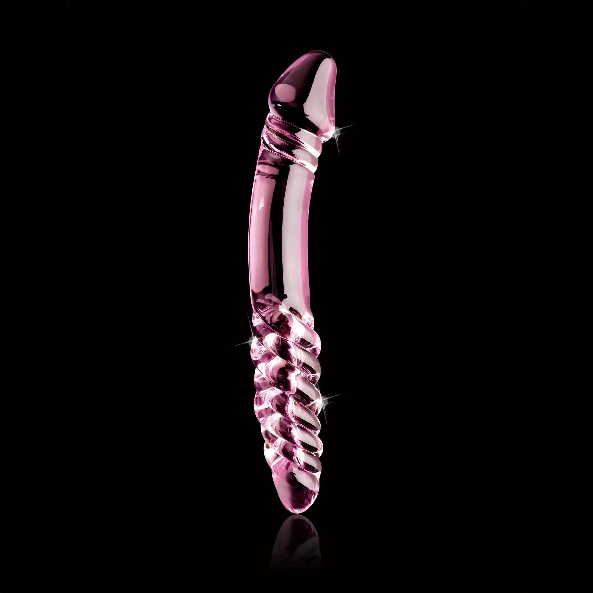 Pipedream® Pipedream Icicles No. 57 Double-Ended Glass Dildo Pink