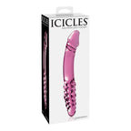 Pipedream® Pipedream Icicles No. 57 Double-Ended Glass Dildo Pink