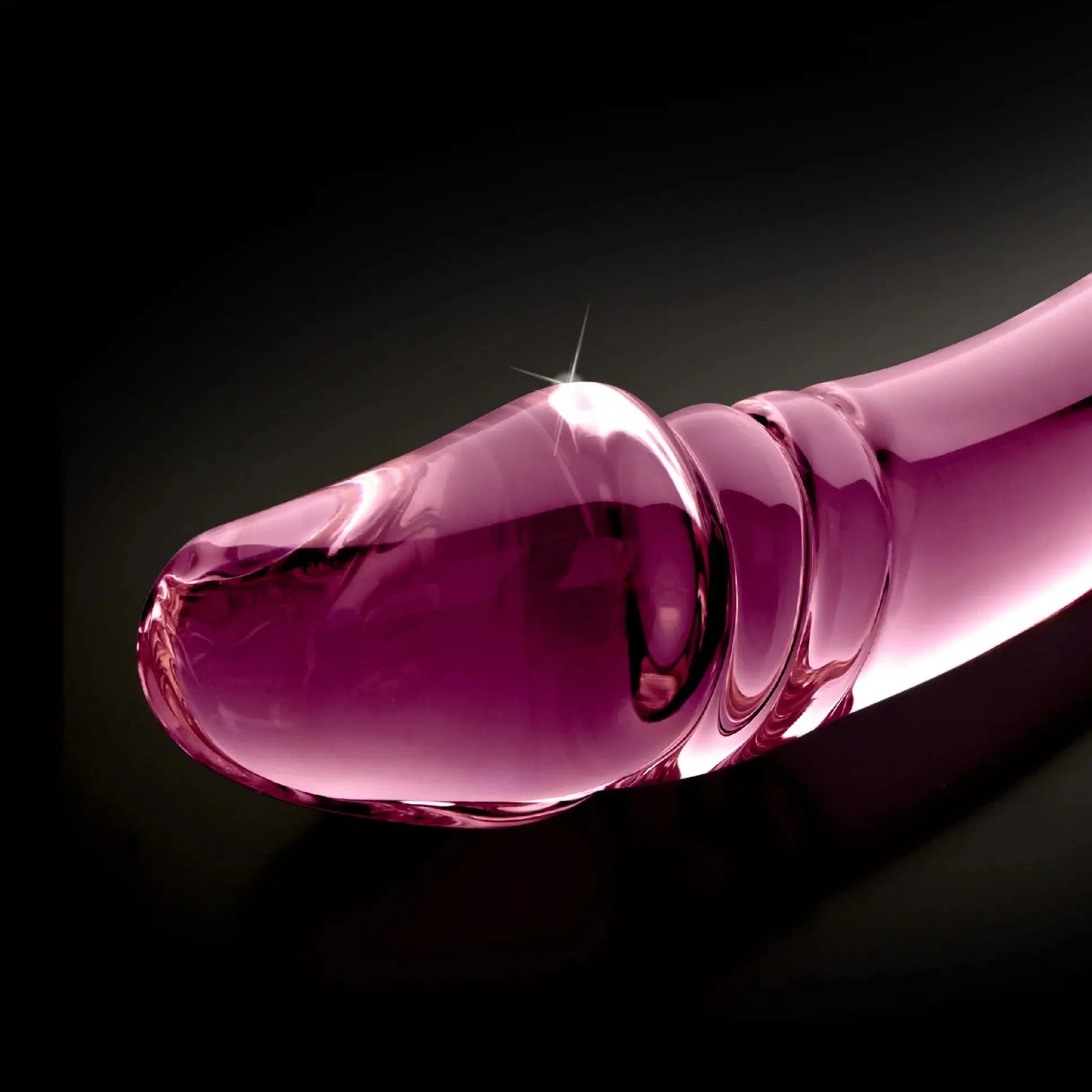 Pipedream® Pipedream Icicles No. 57 Double-Ended Glass Dildo Pink