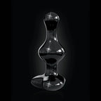 Pipedream® Pipedream Icicles No. 74 Black Heart Glass Butt Plug