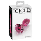 Pipedream® Pipedream Icicles No. 79 Hand-Blown Glass Anal Plug Pink