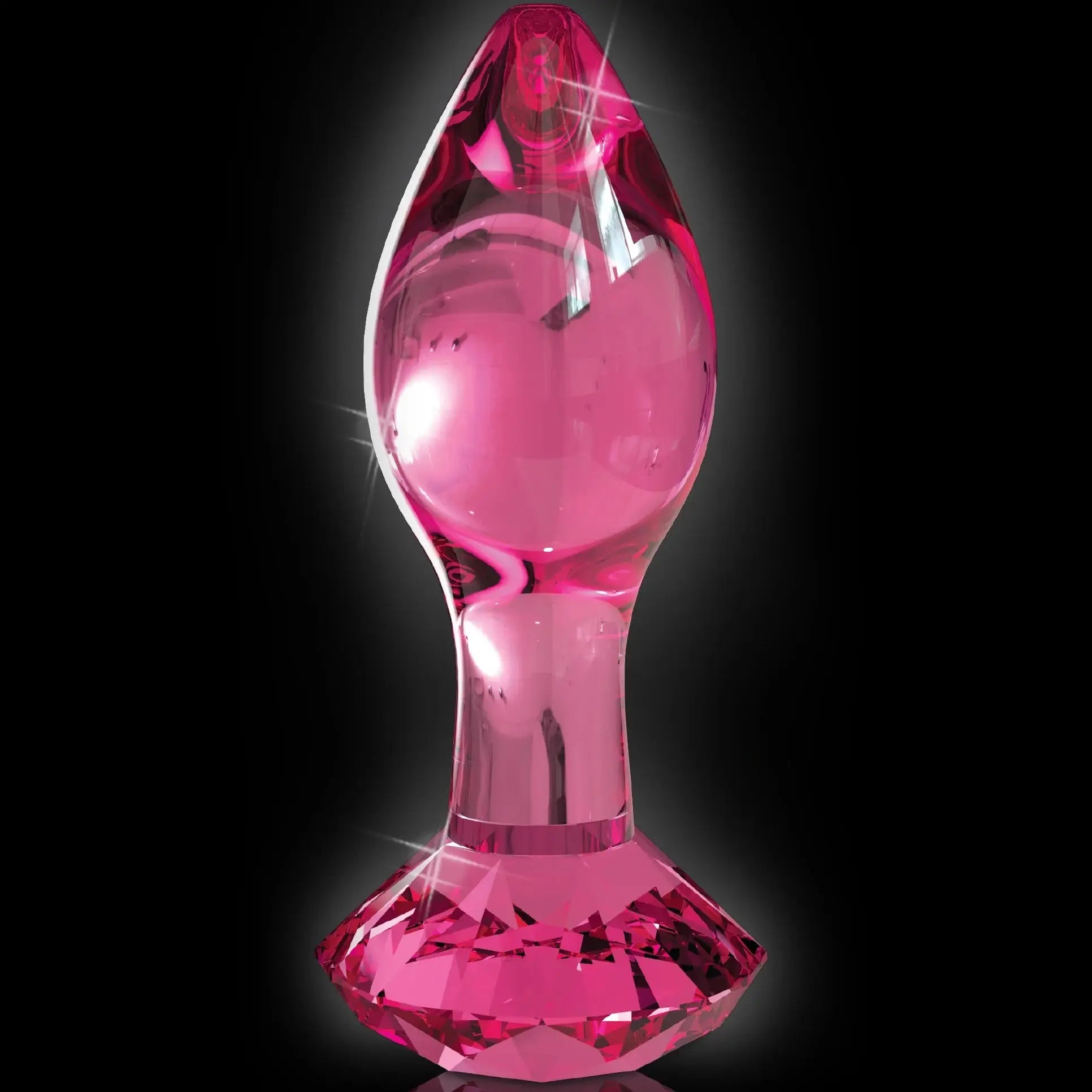 Pipedream® Pipedream Icicles No. 79 Hand-Blown Glass Anal Plug Pink