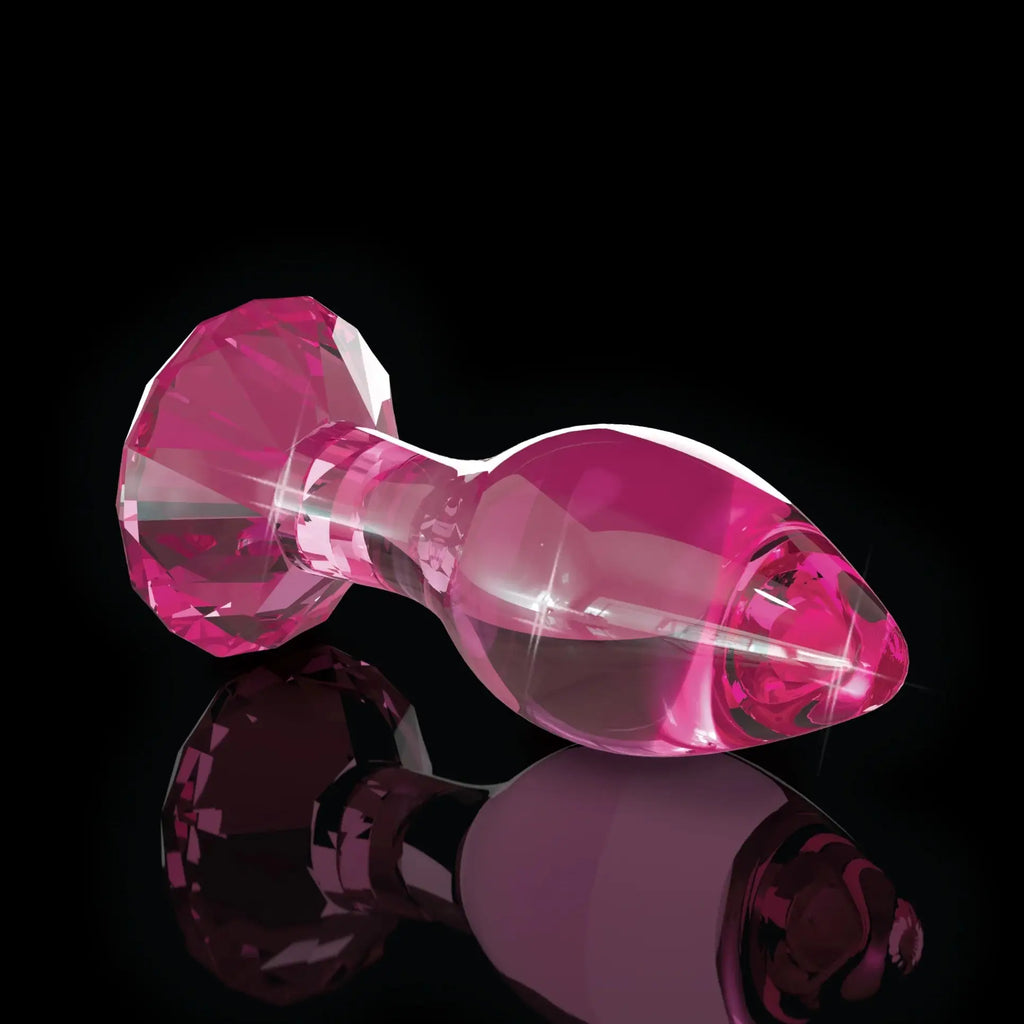Pipedream® Pipedream Icicles No. 79 Hand-Blown Glass Anal Plug Pink