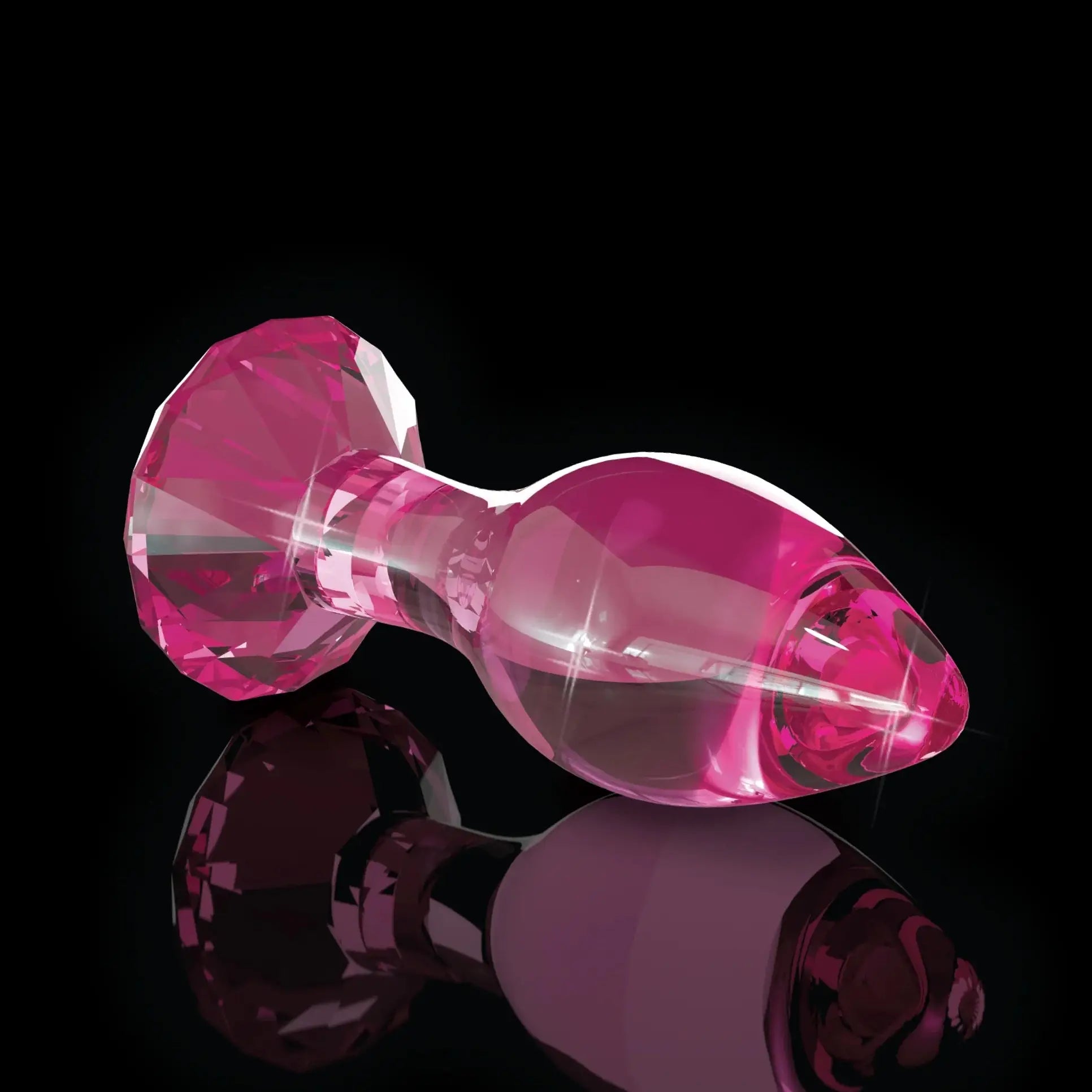 Pipedream® Pipedream Icicles No. 79 Hand-Blown Glass Anal Plug Pink