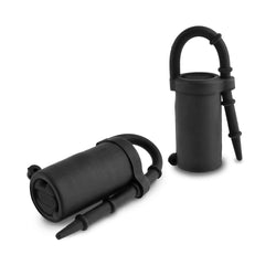 Black Fetish Fantasy Series Vibrating Silicone Nipple Teazers