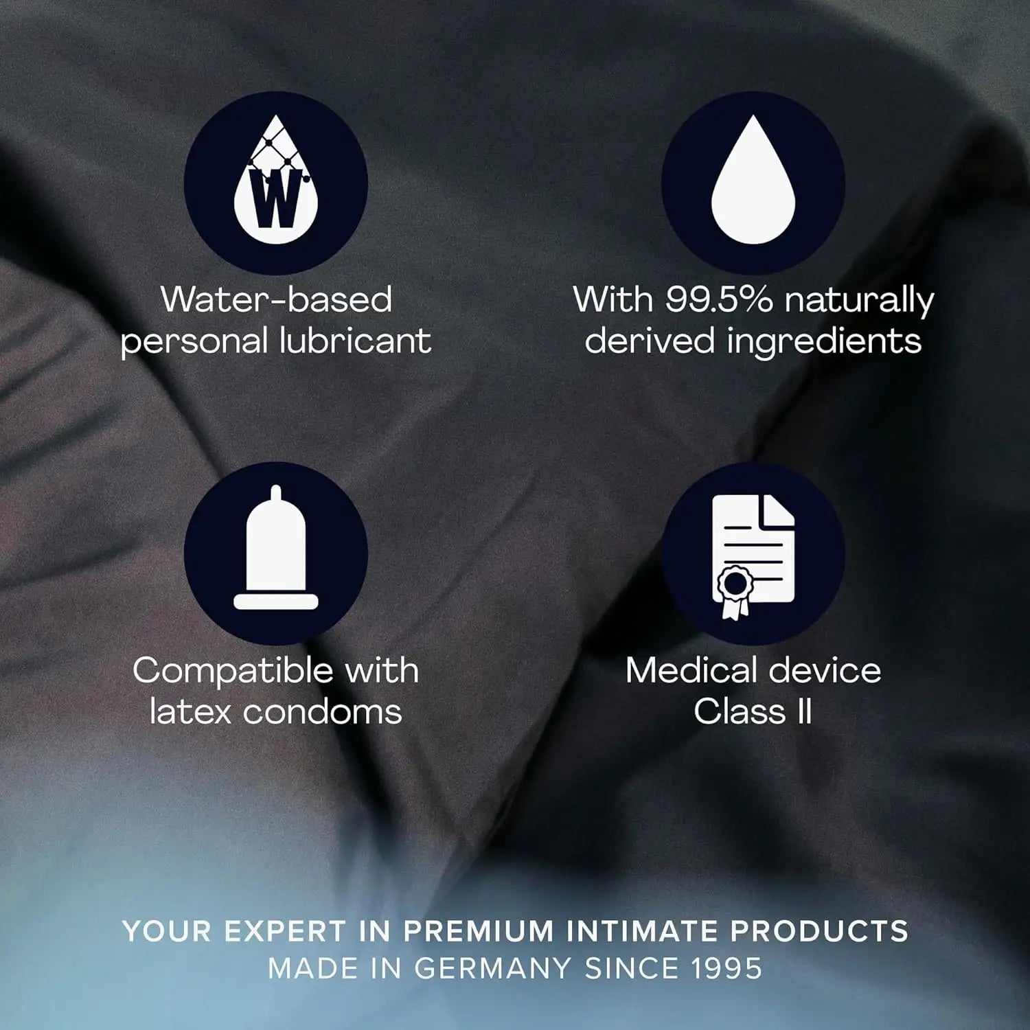 pjur® AQUA Natural Plant-Based Water Lubricant – 3.4 fl. oz.