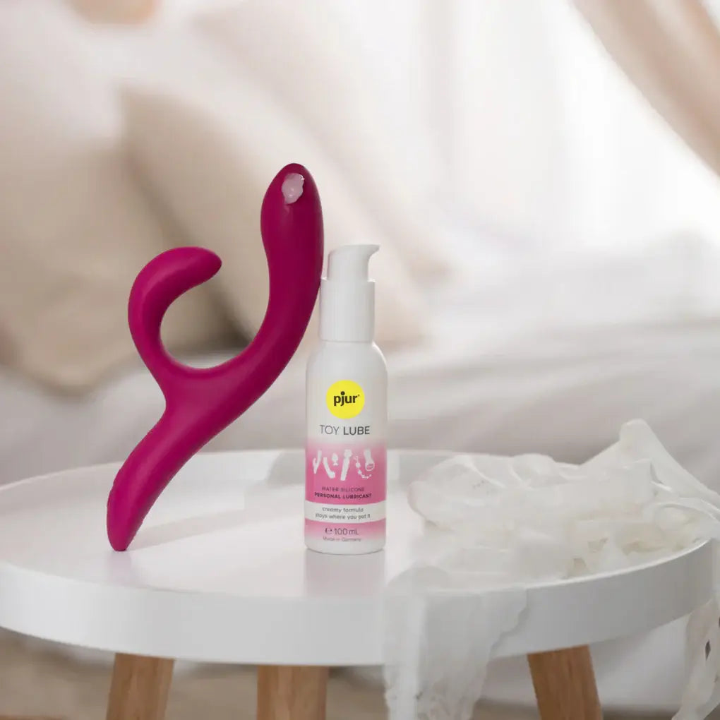 pjur® Hybrid Toy Lubricant - Long-Lasting Silky Glide for Intimate Play 3.4 fl. oz.
