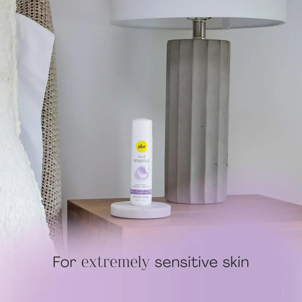 pjur® med Sensitive Glide – Hypoallergenic Water-Based Lubricant 3.4 fl. oz.