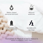 pjur® med Sensitive Glide – Hypoallergenic Water-Based Lubricant 3.4 fl. oz.