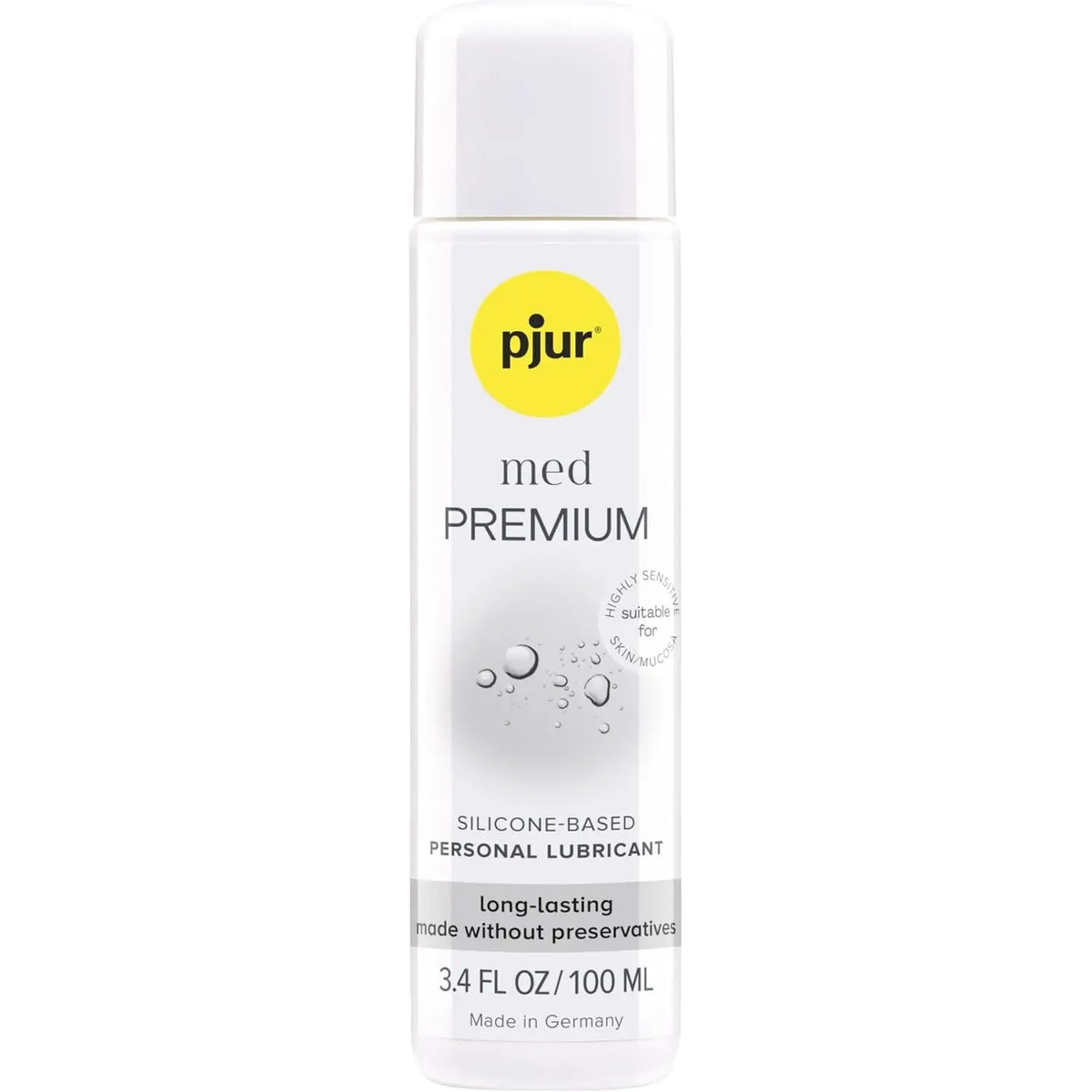 pjur® pjur med Premium Silicone Lubricant for Hypersensitive Skin 3.4 fl. oz.