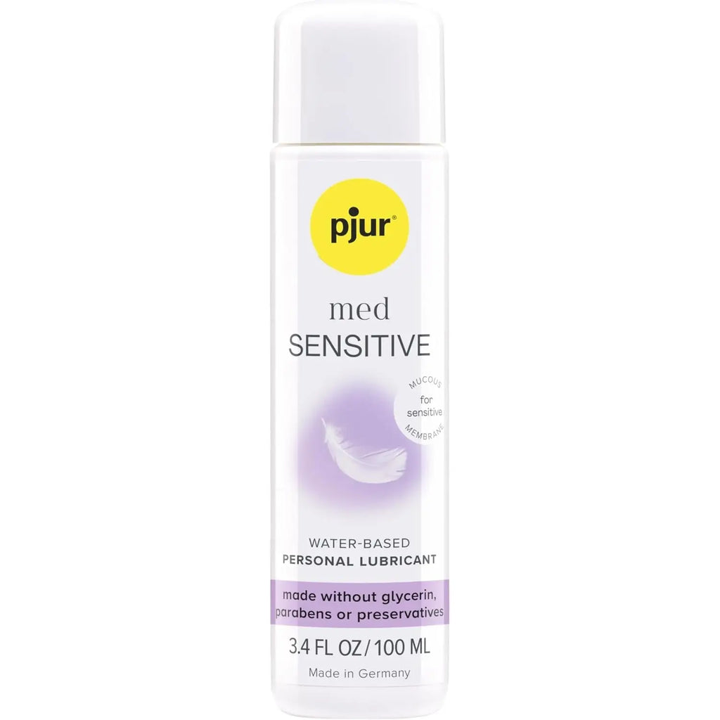 pjur® pjur med Sensitive Glide – Hypoallergenic Water-Based Lubricant 3.4 fl. oz.