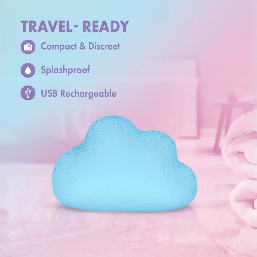 Blush Novelties® Play With Me Cuddle Cloud Handheld Clitoral Massager - Rolik®