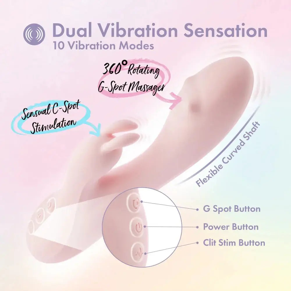 Play With Me Fairy Flutter Rabbit Vibrator - Rolik®
