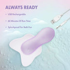 Play With Me Flutter Love Clitoral Vibrator Purple