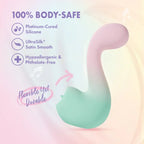 Blush Novelties® Play With Me Melody Dual Vibrator With G-Spot & Tongue-Fluttering Clitoral Stimulation - Rolik®