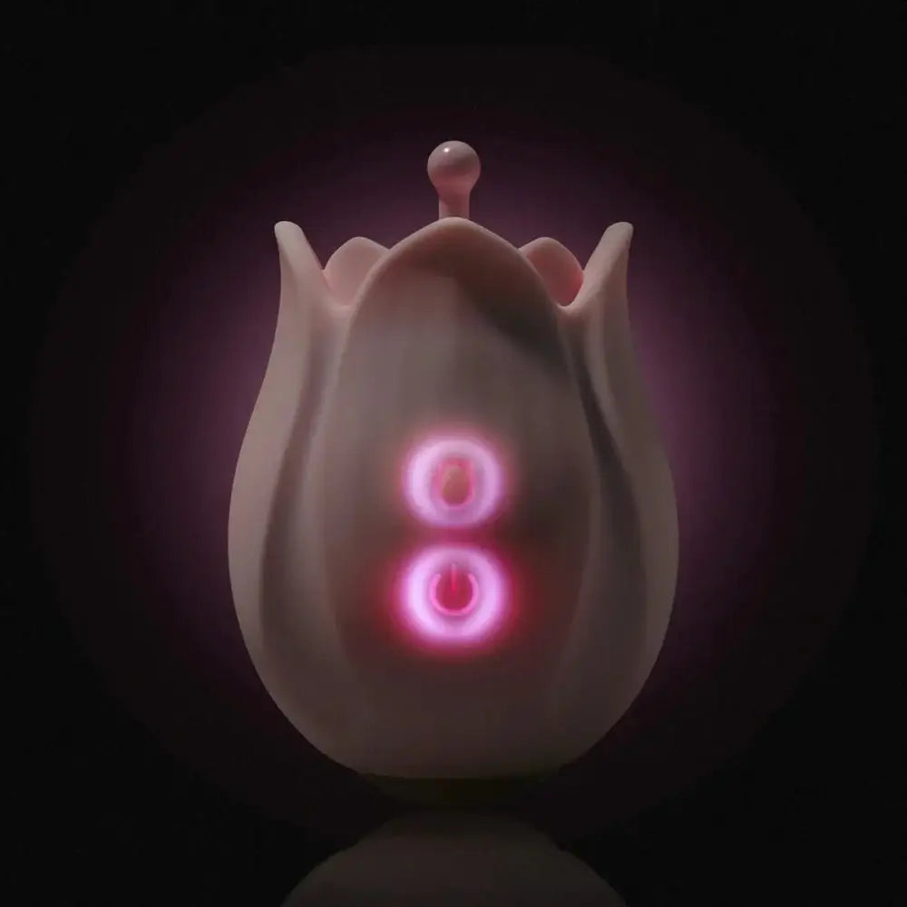 Play With Me Romantic Rose Massager - Rolik®