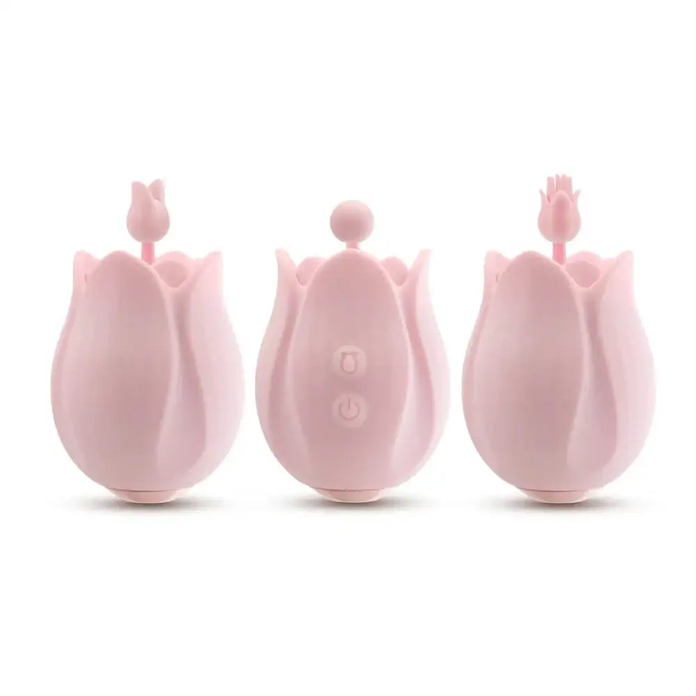 Play With Me Romantic Rose Massager - Rolik®