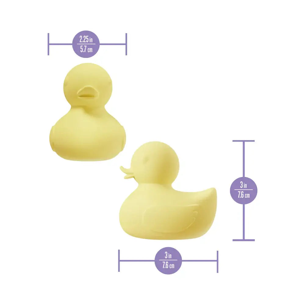 Play With Me Splash Duck Vibrator - Yellow