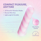 Play With Me Sugar Crush Vibrator - Pink