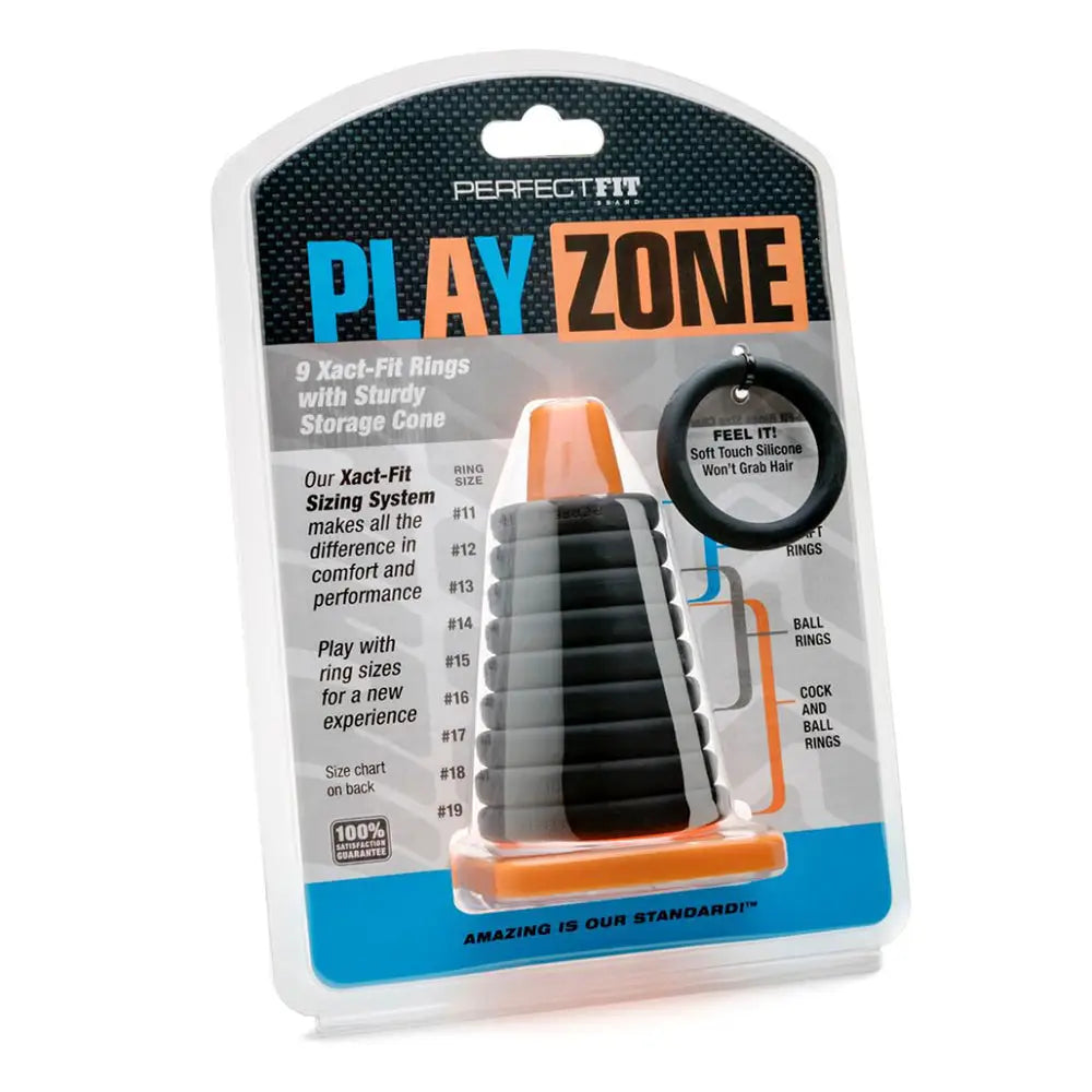 Play Zone™ 9 Sizes C - Ring Kit - Black - C-Ring