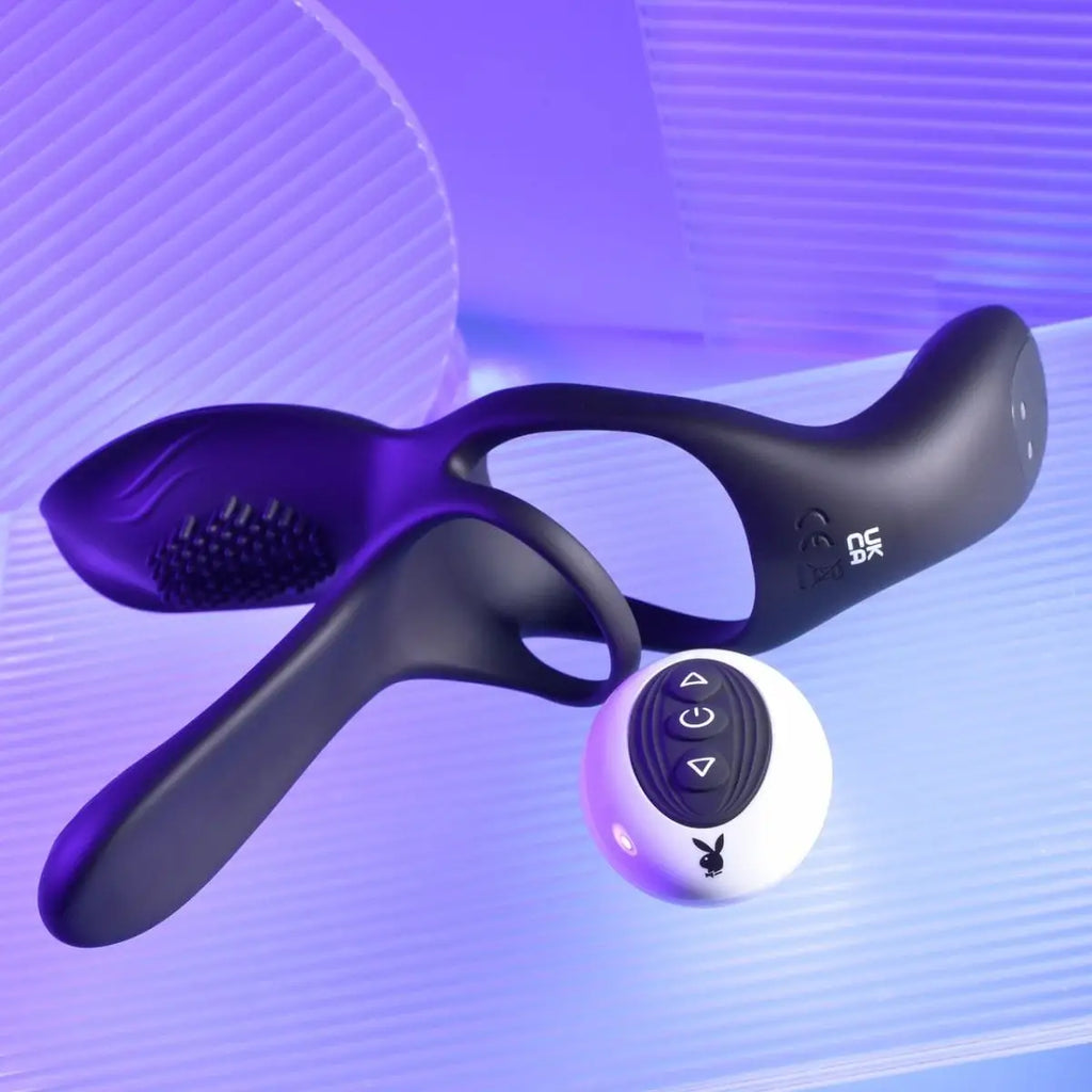 Playboy Pleasure The 3 Way Remote Vibrating C - Ring - Rolik®