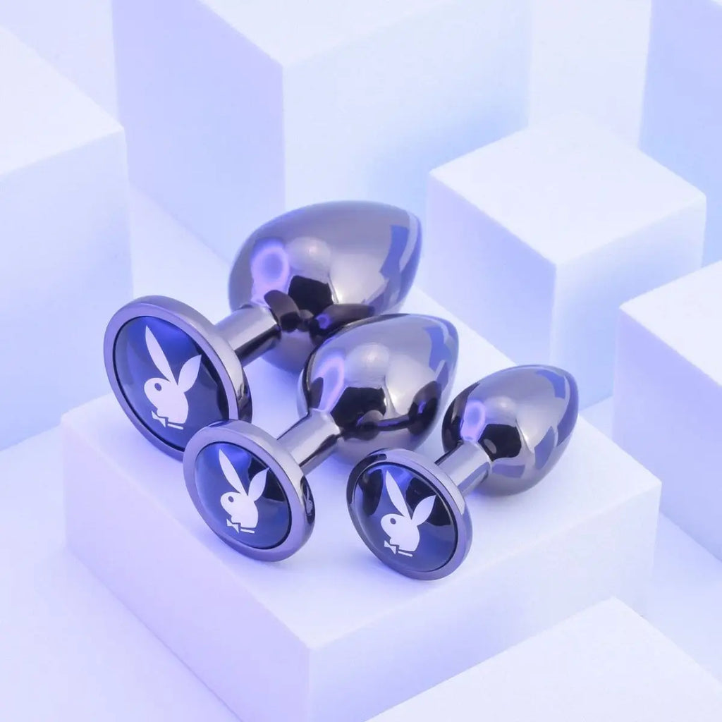 Playboy Pleasure 3 Ways Butt Plug Set - Rolik®